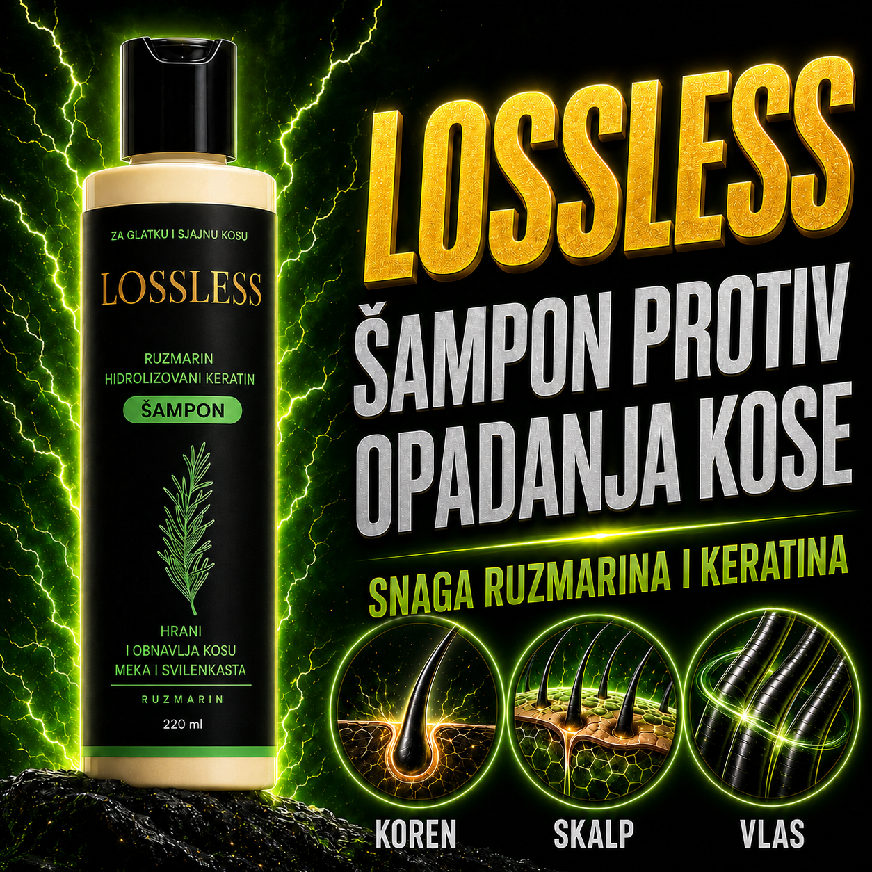 Lossless Shampoo (RS) 1